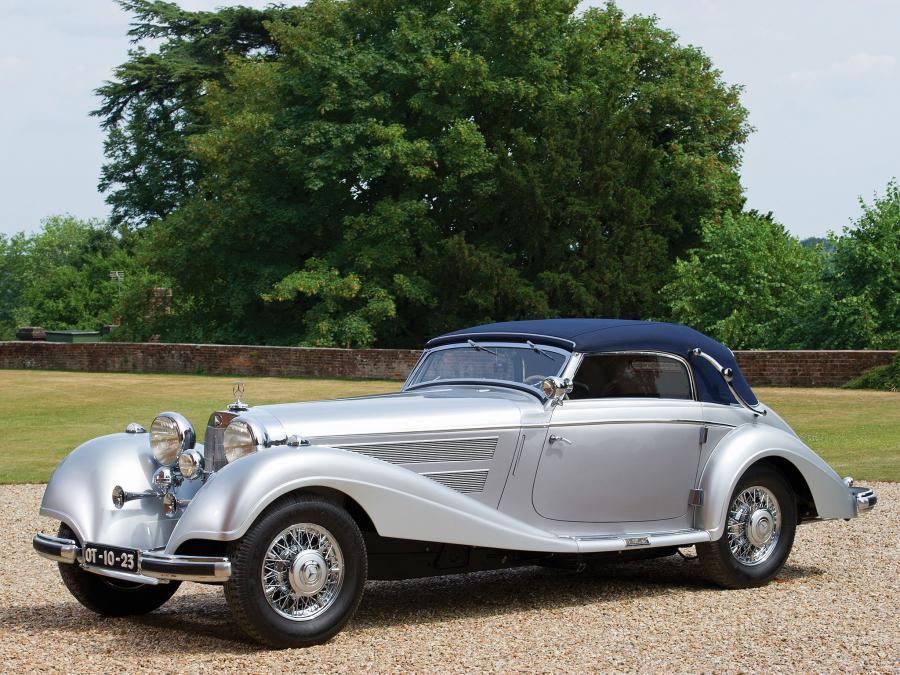  Mercedes-Benz 540K Cabriolet A 1937 года  (фото 12 из 27)